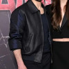 Madame Web Tahar Rahim Premiere Black Leather Jacket Madame Web Tahar Rahim Premiere Black Leather Jacket