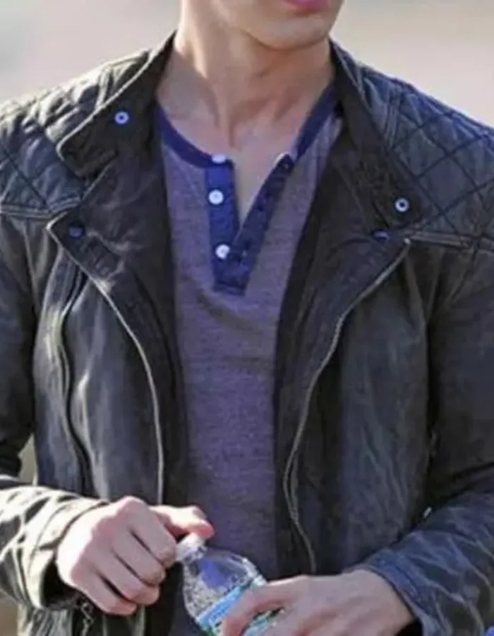 The Carrie Diaries Sebastian Kydd Black Leather Jacket