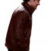 Young & Hungry Jonathan Sadowski Burgundy Leather Jacket