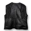 Barbie Ryan Gosling (Ken) Black Fringe Leather Vest Barbie Ryan Gosling (Ken) Black Fringe Leather Vest