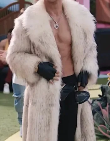 Barbie Ryan Gosling Ken Costume Fur Coat