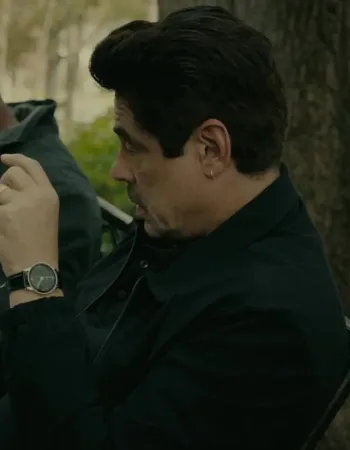 Benicio Del Toro Reptile 2023 Black Jacket Benicio Del Toro Reptile 2023 Black Jacket