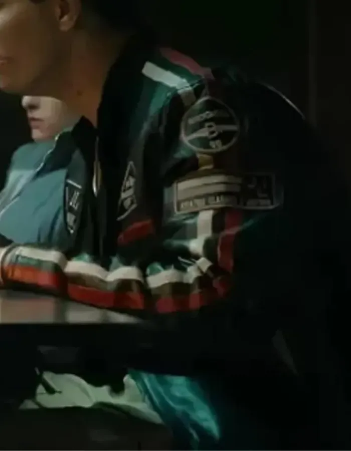 Berlin 2023 Adryen Mehdi Black Leather Jacket
