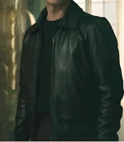 Berlín 2023 TV Series Pedro Alonso Berlin Black Leather Jacket