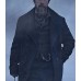 The Pale Blue Eye 2022 Christian Bale Black Coat