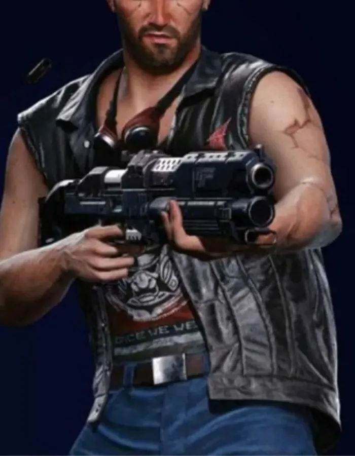 Cyberpunk 2077 V Nomad Black Vest Cyberpunk 2077 V Nomad Black Vest