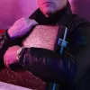 Drive-Away Dolls 2024 Matt Damon Black Leather Jacket Drive-Away Dolls 2024 Matt Damon Black Leather Jacket