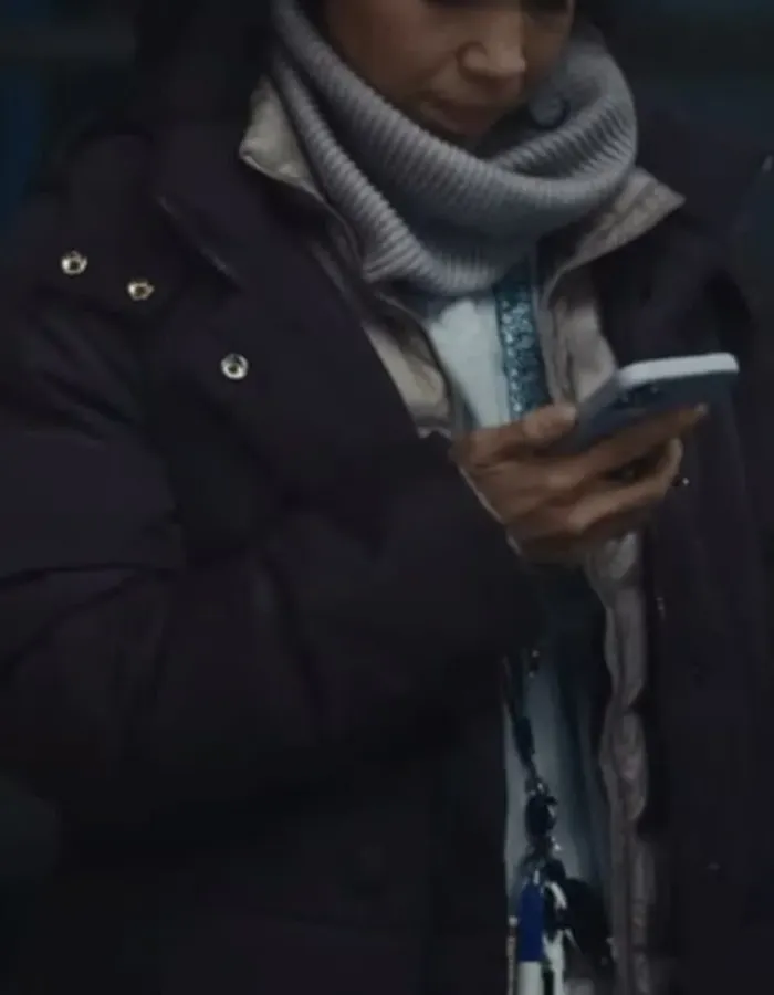 Dumb Money 2023 Jenny Campbell Puffer Jacket Dumb Money 2023 Jenny Campbell Puffer Jacket