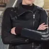 Echo 2024 Alaqua Cox (Maya Lopez) Black Leather Jacket