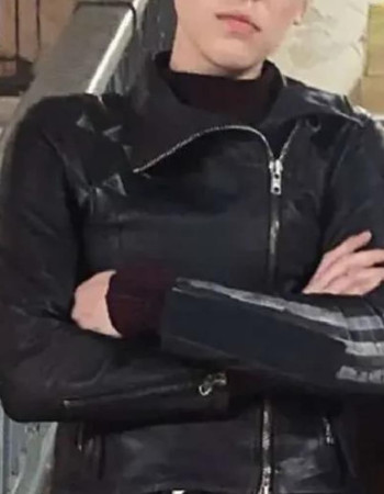 Echo 2024 Alaqua Cox (Maya Lopez) Black Leather Jacket