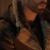 Extraction 2 Chris Hemsworth Brown Suede Leather Jacket