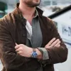 Extraction 2 Chris Hemsworth (Tyler Rake) Brown Suede Leather Jacket