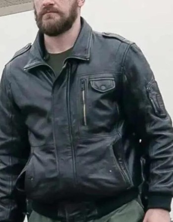 Extraction 2 Tornike Gogrichiani Black Leather Jacket