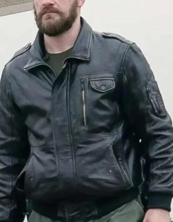 Extraction 2 Tornike Gogrichiani Black Leather Jacket