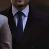 Fair Play 2023 Alden Ehrenreich (Luke) Black Trench Coat