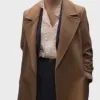 Fair Play 2023 Phoebe Dynevor (Emily) Brown Coat Fair Play 2023 Phoebe Dynevor (Emily) Brown Coat