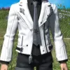 Final Fantasy XIV Scion Adventurer White Leather Jacket Final Fantasy XIV Scion Adventurer White Leather Jacket