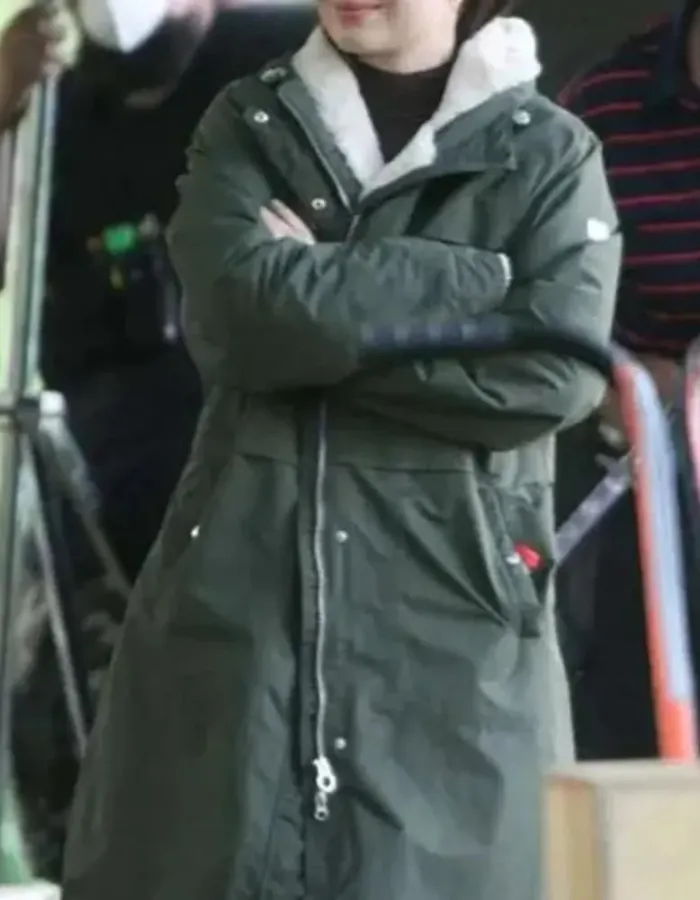 Flora and Son 2023 Eve Hewson Green Coton Jacket Flora and Son 2023 Eve Hewson Green Coton Jacket