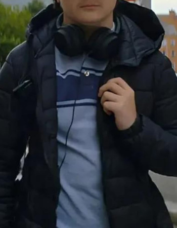 Flora and Son 2023 orén Kinlan Black Puffer Jacket