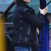 Fool Me Once 2024 Maya Stern Black Shearling Jacket Fool Me Once 2024 Maya Stern Black Shearling Jacket