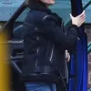 Fool Me Once 2024 Maya Stern Black Shearling Jacket Fool Me Once 2024 Maya Stern Black Shearling Jacket