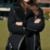 Fool Me Once 2024 Maya Stern Black Shearling Jacket Fool Me Once 2024 Maya Stern Black Shearling Jacket