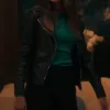 Fool Me Once 2024 Michelle Keegan Black Biker Leather Jacket Fool Me Once 2024 Michelle Keegan Black Biker Leather Jacket