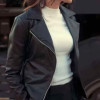 Fool Me Once 2024 Michelle Keegan Black Biker Leather Jacket Fool Me Once 2024 Michelle Keegan Black Biker Leather Jacket