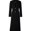 Fool Me Once 2024 Michelle Keegan Black Long Coat