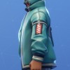Fortnite Flapjackie Blue Leather Jacket