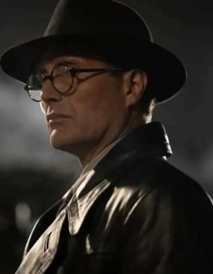 Indiana Jones and the Dial of Destiny Mads Mikkelsen Leather Coat