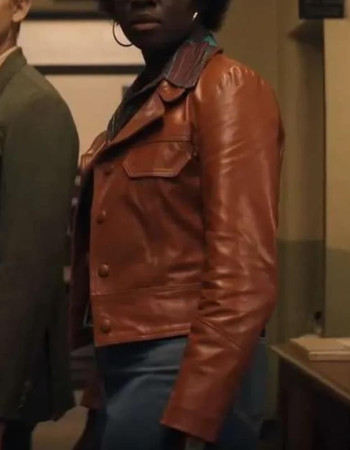Indiana Jones and the Dial of Destiny Shaunette Renée Wilson Leather Jacket