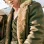 Jeremy Allen White The Iron Claw 2023 Shearling Leather Coat