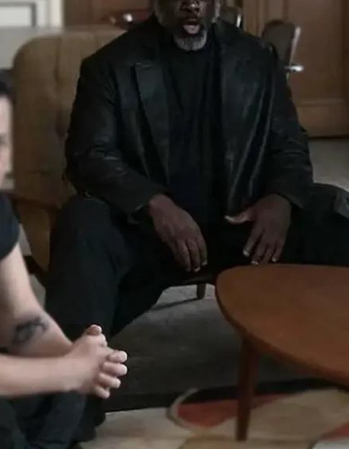King of Killers 2023 Dyson Chord Black Leather Blazer