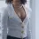 Lift 2024 Abby White Wool Cropped Jacket