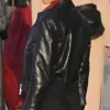 Lift Movie 2024 Gugu Mbatha-Raw (Abby) Black Leather Jacket
