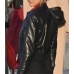 Lift Movie 2024 Gugu Mbatha-Raw (Abby) Black Leather Jacket