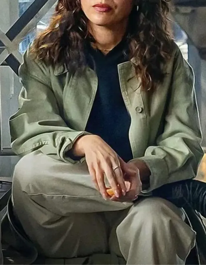 Lift 2024 Camila Green Cotton Jacket Lift 2024 Camila Green Cotton Jacket