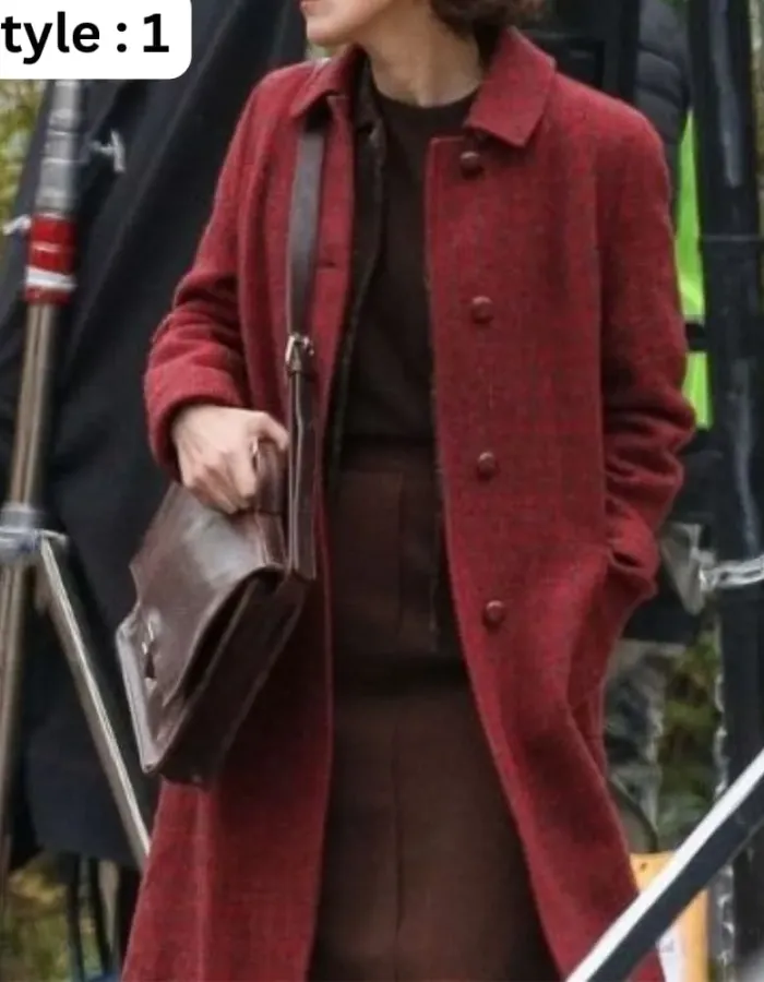 Boston Strangler 2023 Keira Knightley Wool Trench Coat Boston Strangler 2023 Keira Knightley Wool Trench Coat
