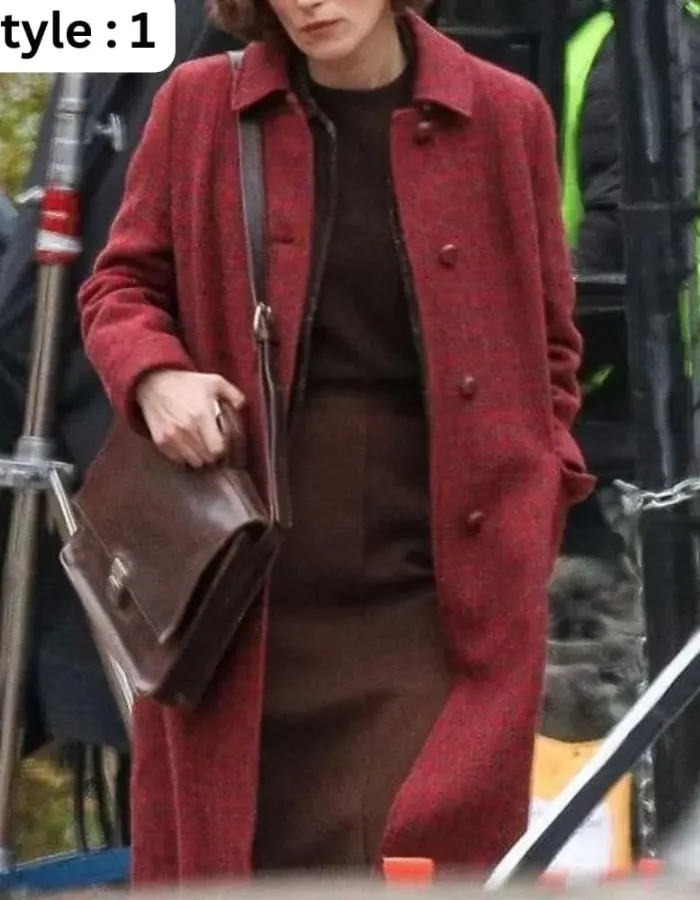 Boston Strangler 2023 Keira Knightley Wool Trench Coat Boston Strangler 2023 Keira Knightley Wool Trench Coat