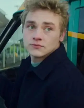 Love At First Sight 2023 Ben Hardy Black Wool Jacket