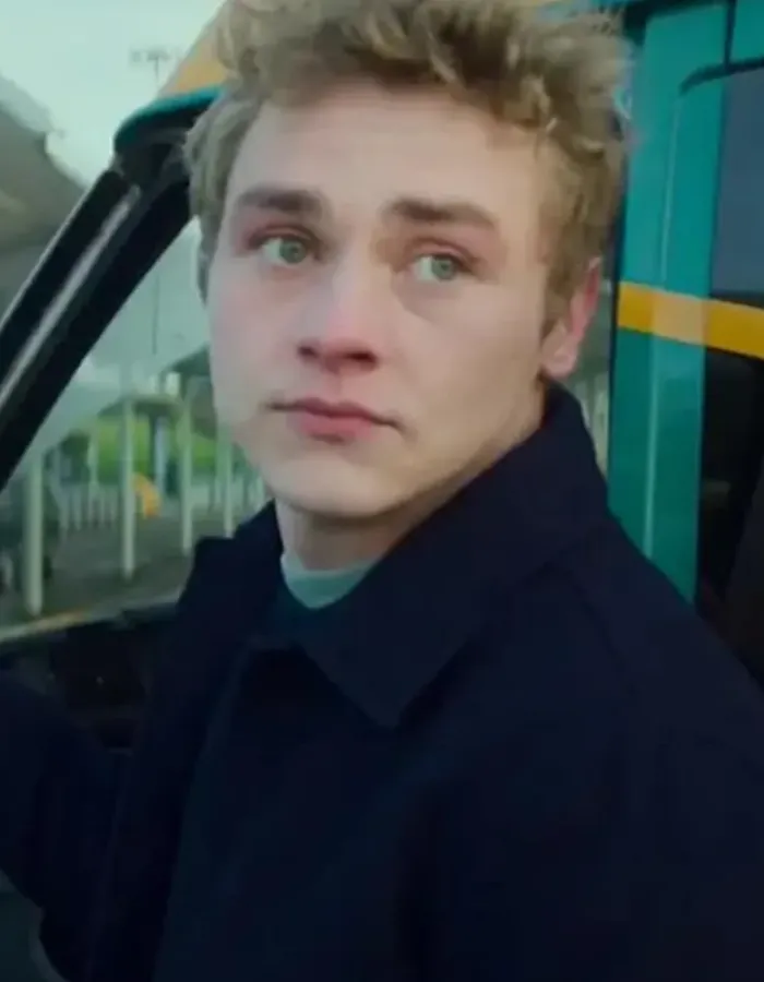 Love At First Sight 2023 Ben Hardy Black Wool Jacket Love At First Sight 2023 Ben Hardy Black Wool Jacket