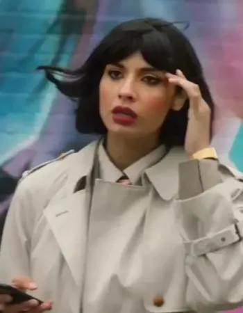 Love At First Sight 2023 Jameela Jamil Trench Coat