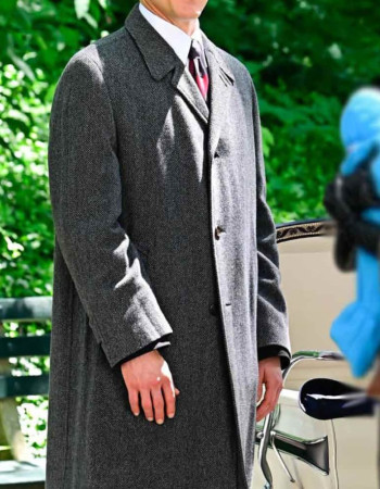 Maestro 2023 Matt Bomer (David Oppenheim) Trench Coat