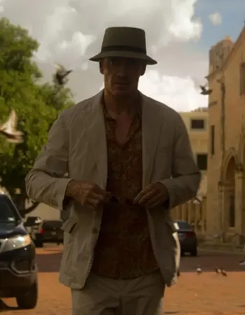 The Killer Michael Fassbender White Blazer The Killer Michael Fassbender White Blazer