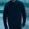 The Killer Michael Fassbender Black Puffer Vest