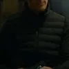 The Killer Michael Fassbender Black Puffer Vest