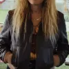 Poker Face 2023 Charlie Cale Leather Jacket Poker Face 2023 Charlie Cale Leather Jacket