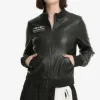 Pumpkin King Halloween Town Black Leather Jacket
