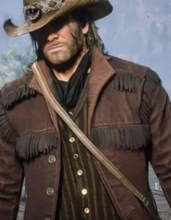 Red Dead Redemption 2 Arthur Morgan Fringe Leather Jacket